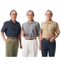 日本製 サラッと爽快半袖シャツ３枚組