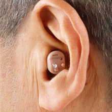 パイオニア製デジタル耳穴型補聴器
